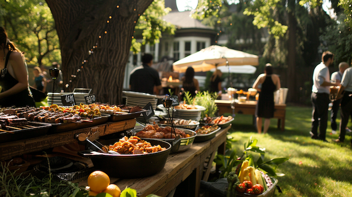 backyard catering